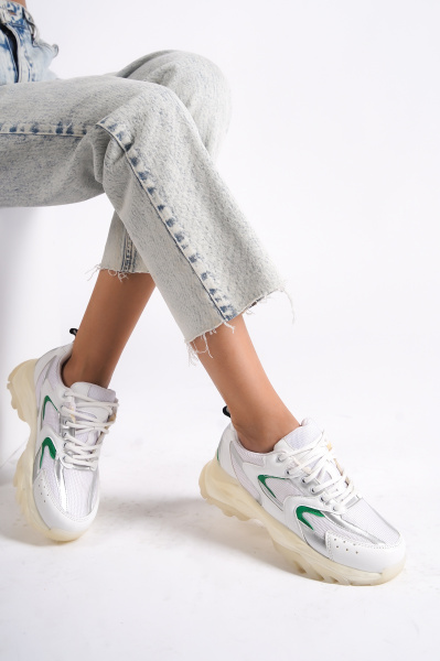 Mubiano 266-Y Yeşil Kadın Spor Ayakkabı & Sneaker - 2