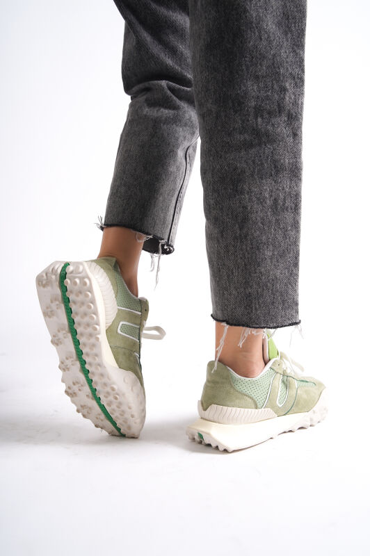 Mubiano 559-Y Yeşil Kadın Spor Ayakkabı & Sneaker - 7