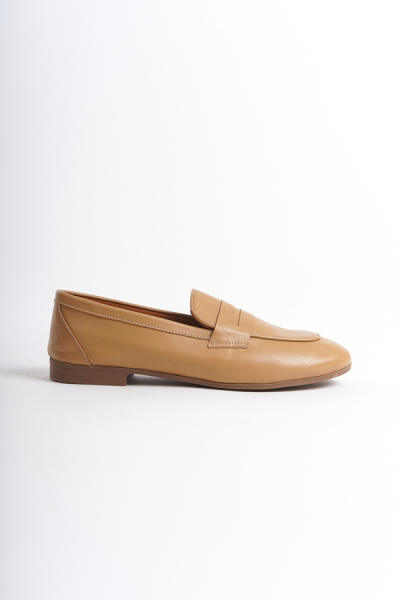 Mubiano Collection Kadın Deri Loafer & Babet Camel -MCMNG12103-CML - 11