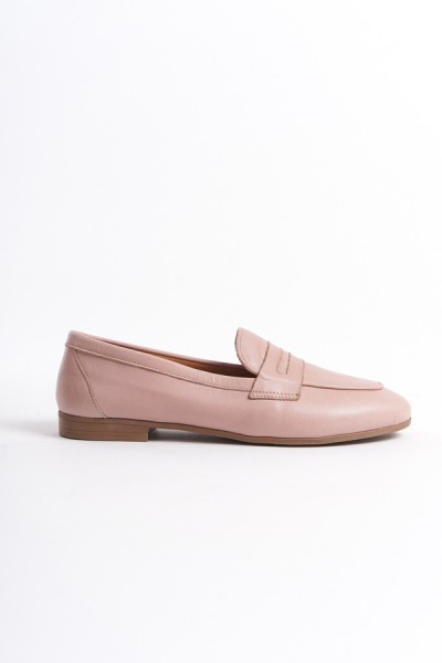 Mubiano Collection Kadın Deri Loafer & Babet Pudra -MCMNG12103-PD - 3