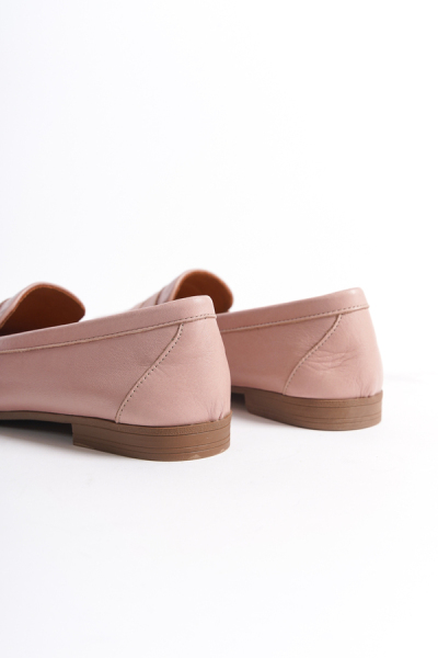 Mubiano Collection Kadın Deri Loafer & Babet Pudra -MCMNG12103-PD - 6