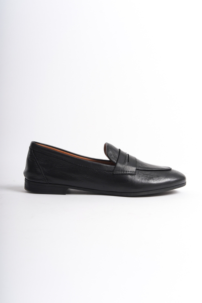 Mubiano Collection Kadın Deri Loafer & Babet Siyah -MCMNG12103-S - 2