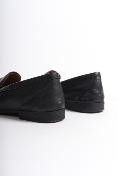 Mubiano Collection Kadın Deri Loafer & Babet Siyah -MCMNG12103-S - 6