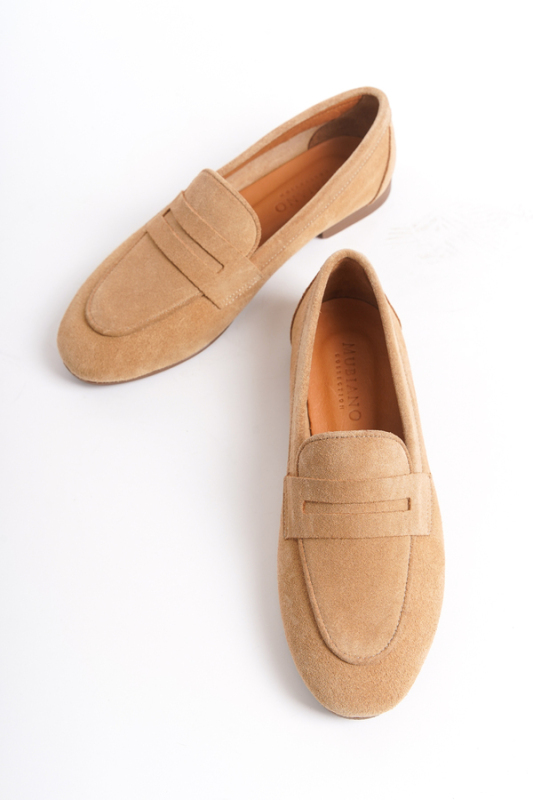 Mubiano Collection Kadın Süet Loafer & Babet Nude -MCMNG2103-N - 16