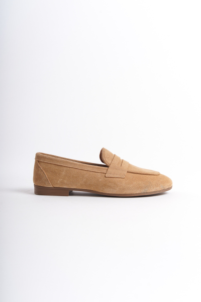 Mubiano Collection Kadın Süet Loafer & Babet Nude -MCMNG2103-N - 17