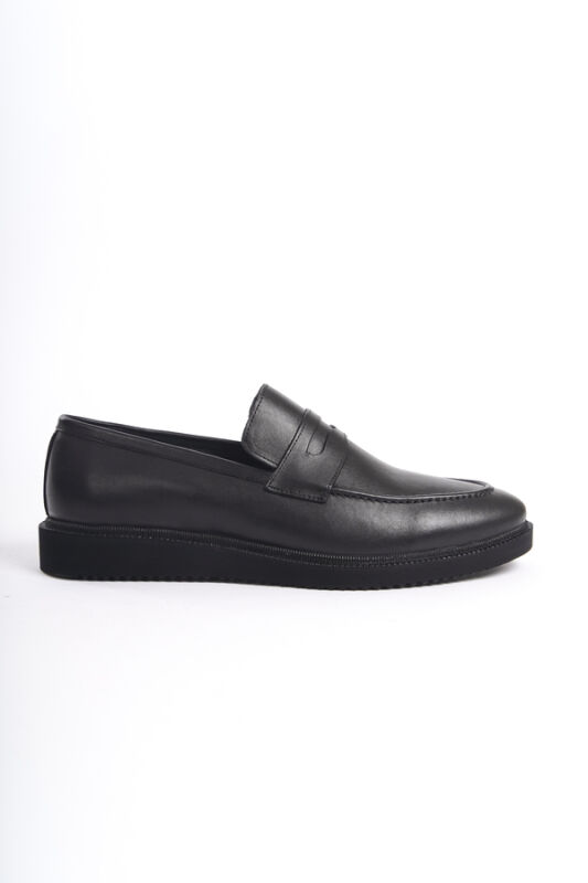 Mubiano Erkek Deri Loafer Siyah -MBEYY23202-S - 11