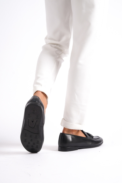 Mubiano MBKRY102S Erkek Siyah Loafer - 8