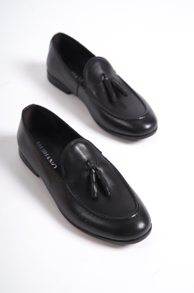 Mubiano MBKRY102S Erkek Siyah Loafer - 3