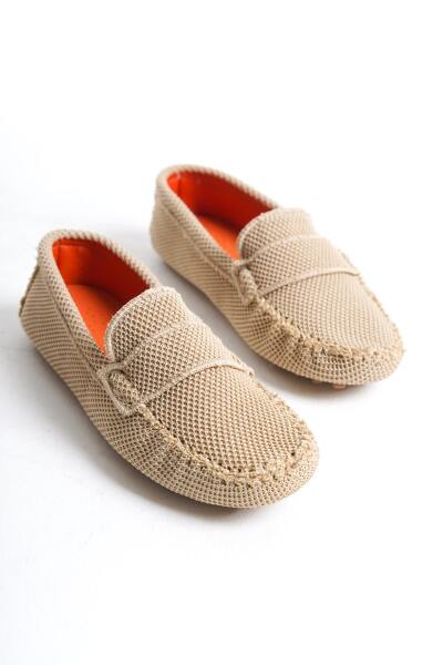 Mubiano Summer Kadın Triko Bej Babet & Loafer -MSTB2020-BJ - 6