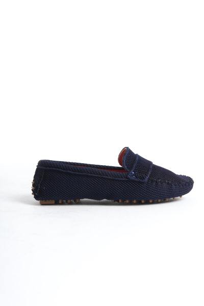 Mubiano Summer Kadın Triko Lacivert Babet & Loafer -MSTB2020-LCV - 12