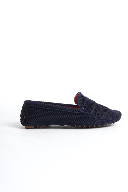 Mubiano Summer Kadın Triko Lacivert Babet & Loafer -MSTB2020-LCV - 9